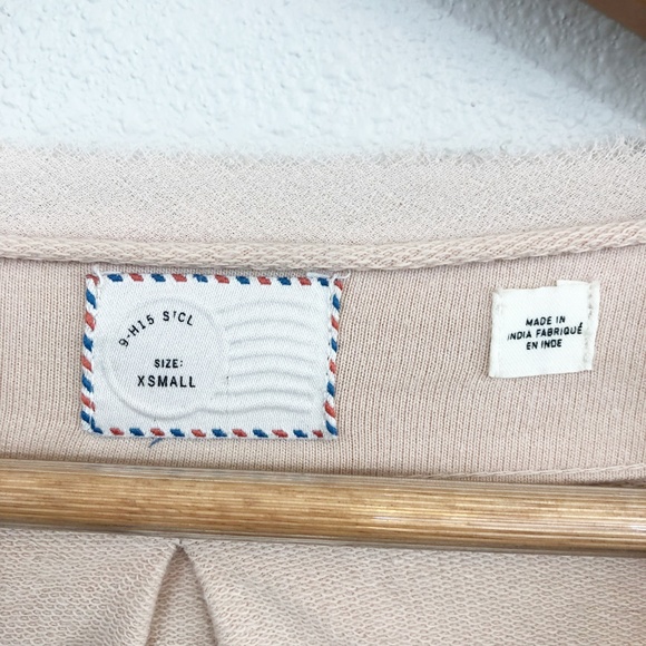 Anthroplogie Postmark Blush Paillette Cardigan - Picture 2 of 7